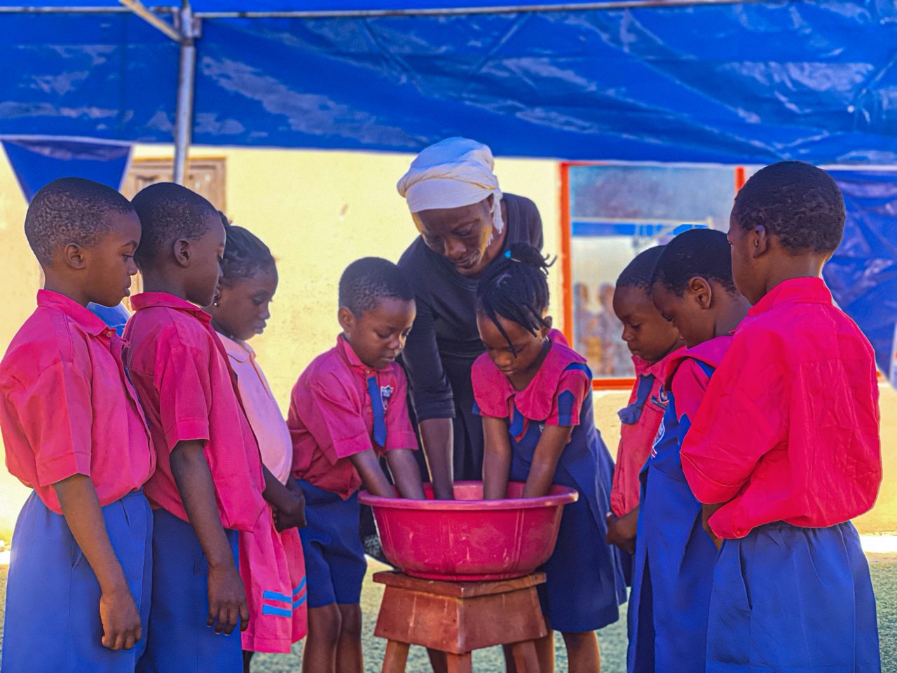 Kids cooking
