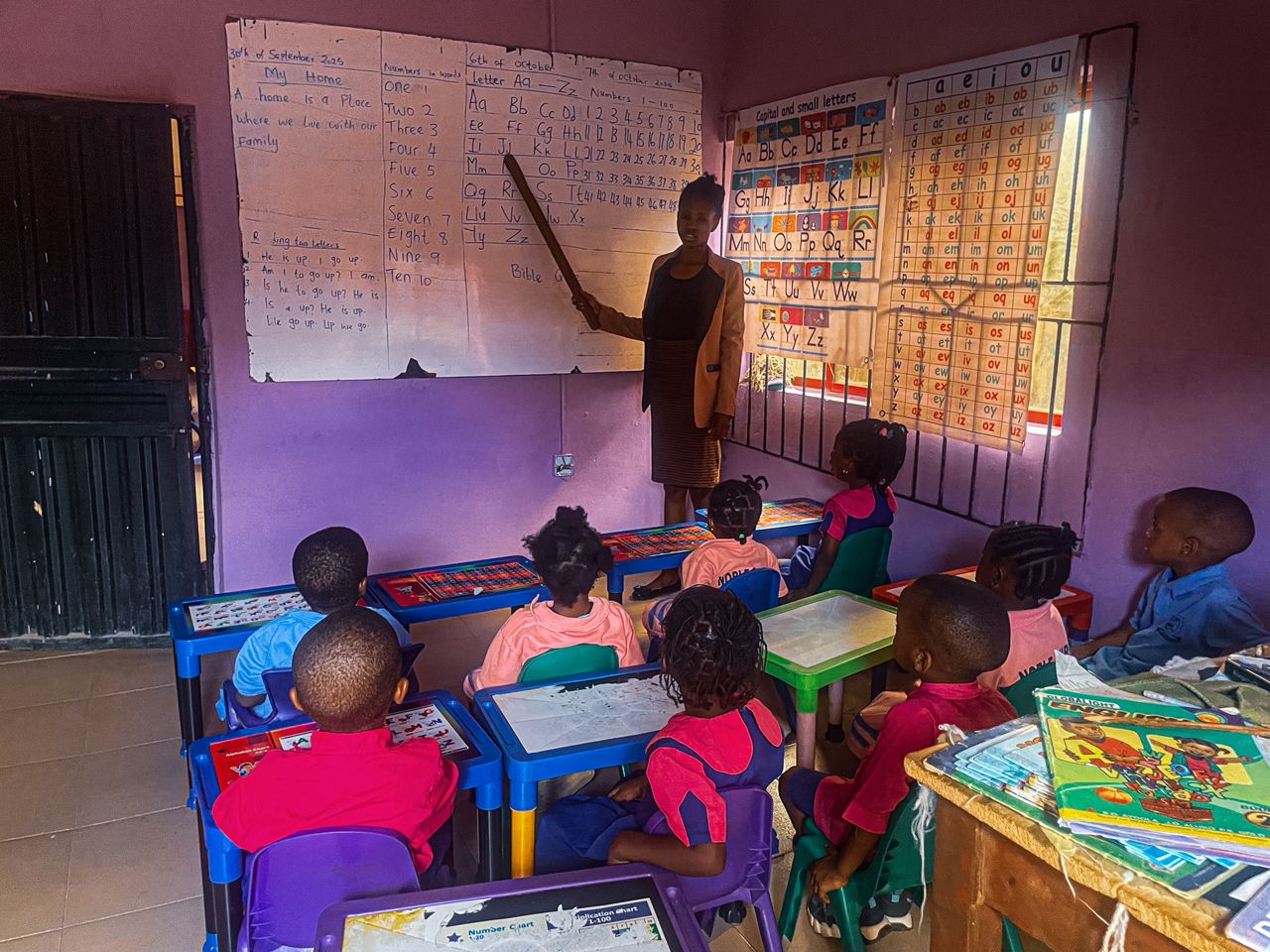 Teaching at Noble Stars Academy