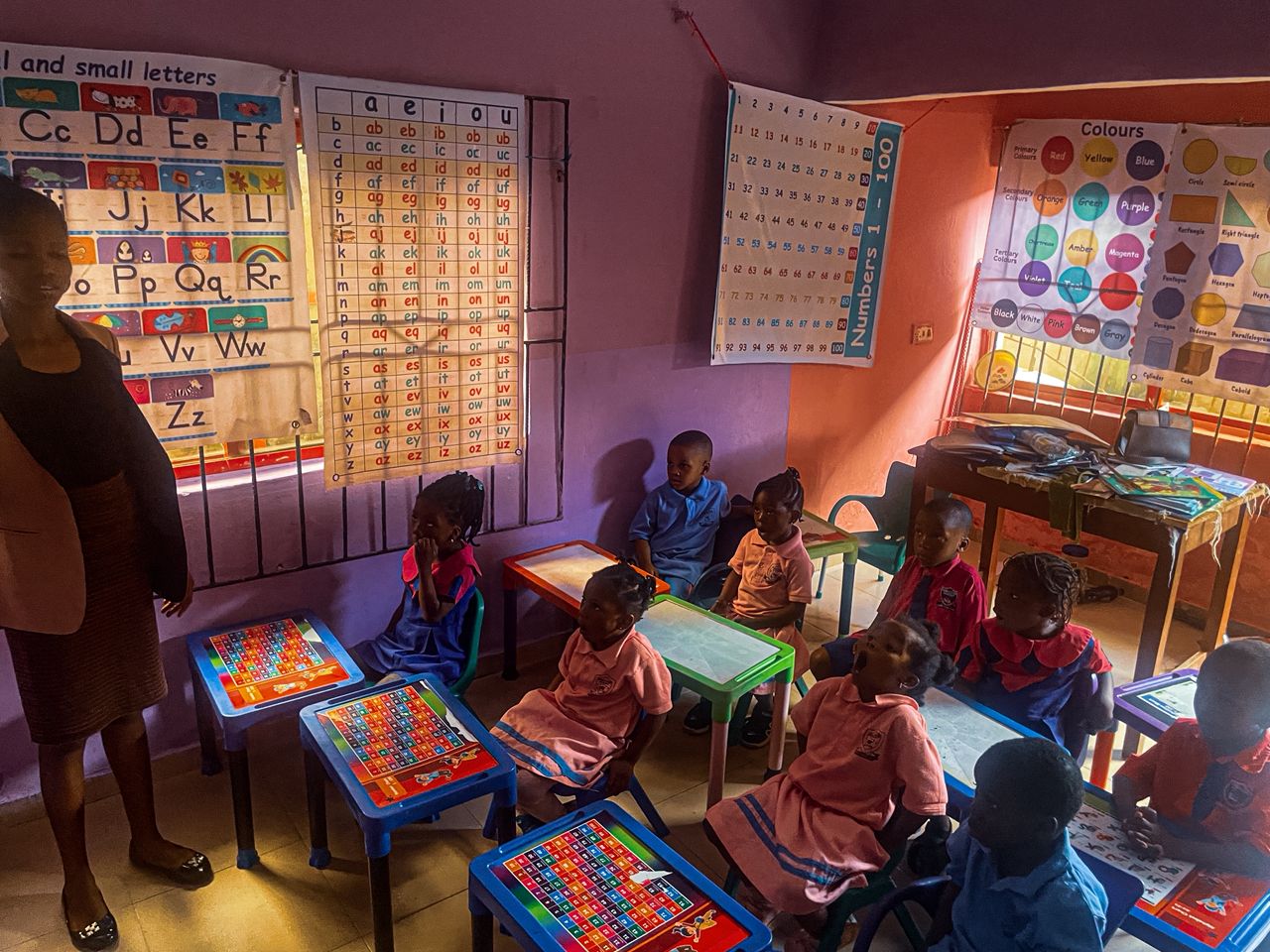 Classroom and uniform