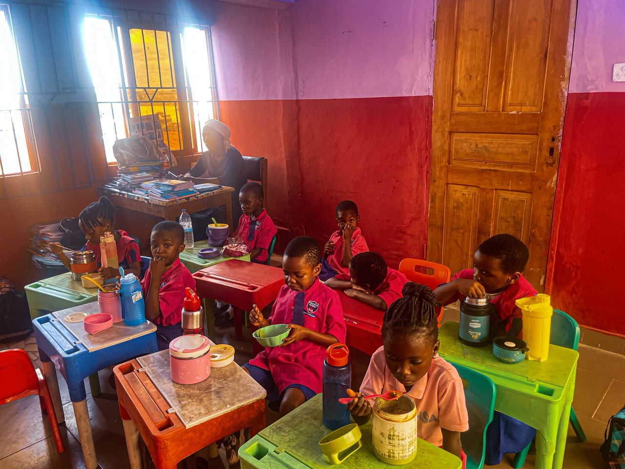 Classroom and uniform