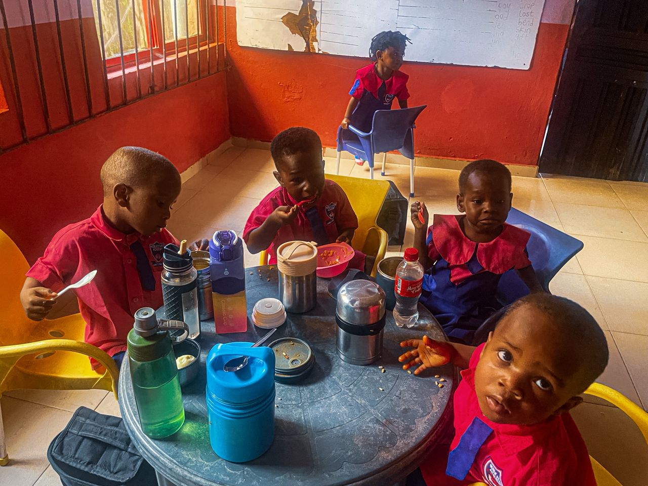 Classroom and uniform