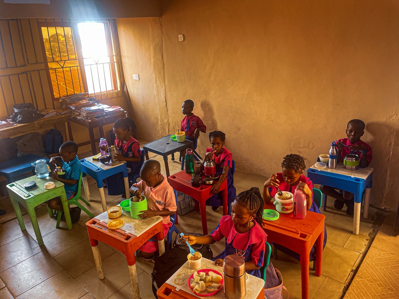 Classroom and uniform