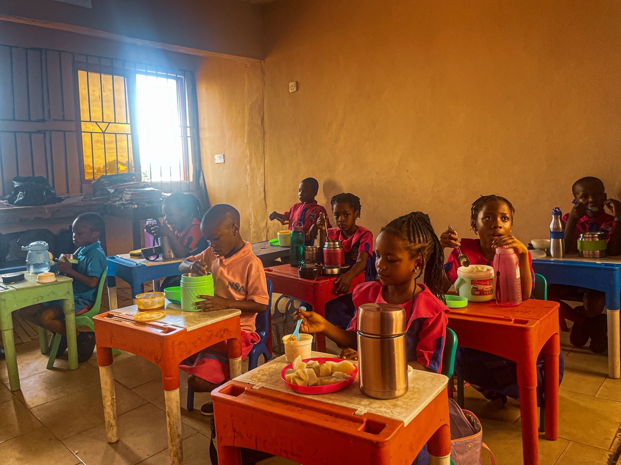 Classroom and uniform