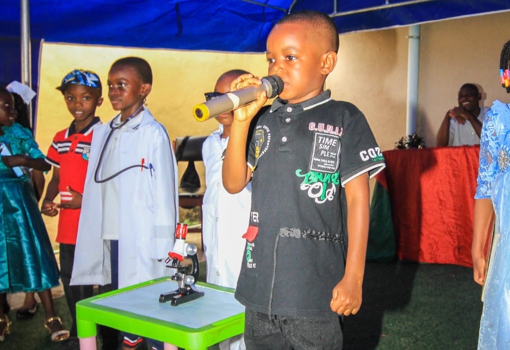 pupils working on project